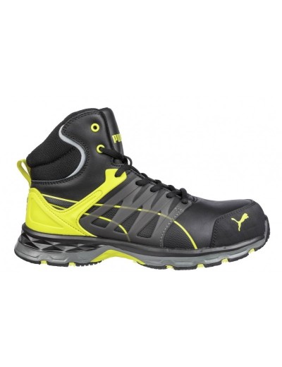 Trzewiki robocze Puma Velocity 2.0 Mid S3 żółte ESD