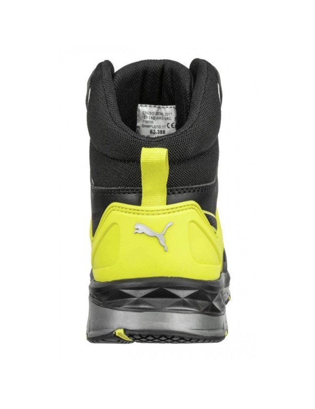 Bocanci de lucru Puma Velocity 2.0 Mid S3 ESD galbeni