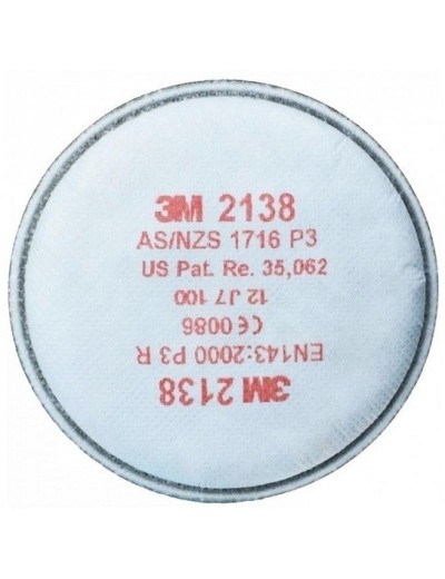 Filtru de praf 3M 2138 P3R