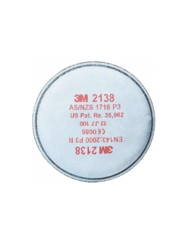 3M 2138 P3R filtr przeciwpyłowy 3M 2138 P3R filtr przeciwpyłowy