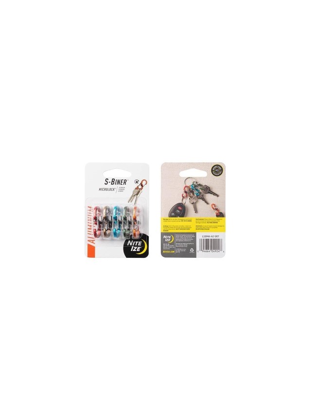 Karabińczyk Nite Ize S-Biner MicroLock Aluminum Karabińczyk Nite Ize S-Biner MicroLock Aluminum
