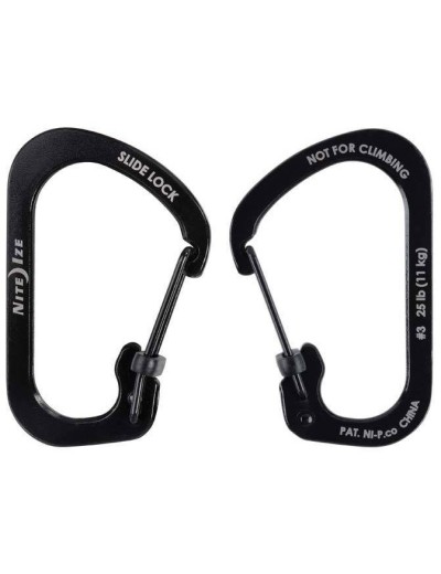 Carabine Nite Ize SlideLock (3 buc.)