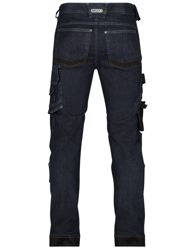 Pantaloni de lucru Dassy Kyoto din denim stretch