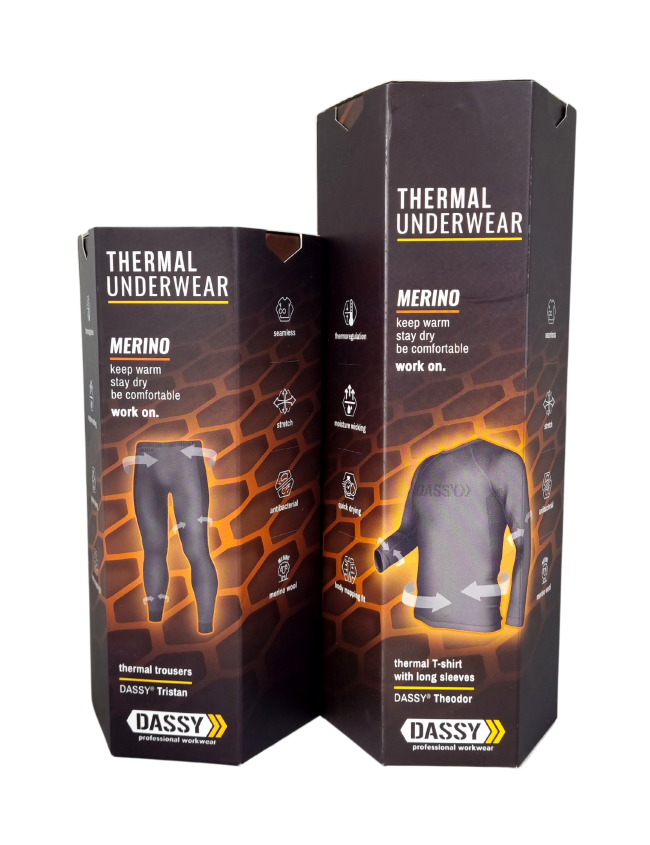 Set de imbracaminte termica Dassy din merinos