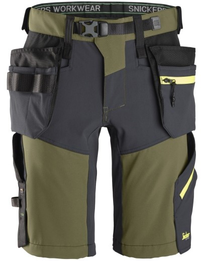 Pantaloni scurti Snickers 6140 Flexiwork full stretch