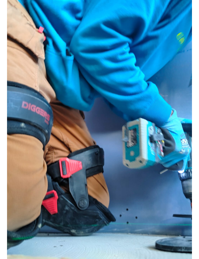 Genunchiere profesionale de lucru Diggers DK-781