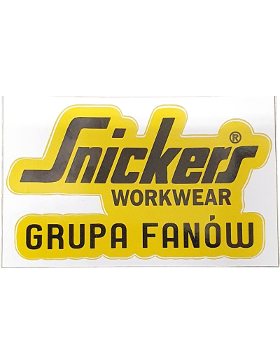 Autocolant Snickers Workwear Fan Group