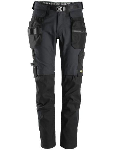 Pantaloni de lucru Snickers FlexiWork + 6972 cu huse detasabile