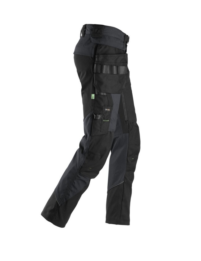 Pantaloni de lucru Snickers FlexiWork + 6972 cu huse detasabile