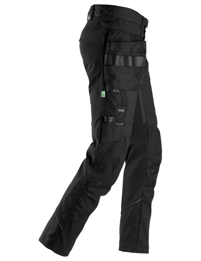 Pantaloni de lucru Snickers FlexiWork + 6972 cu huse detasabile