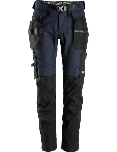 Pantaloni de lucru Snickers FlexiWork + 6972 cu huse detasabile