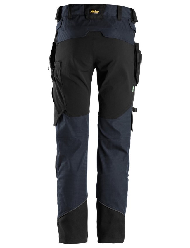 Pantaloni de lucru Snickers FlexiWork + 6972 cu huse detasabile
