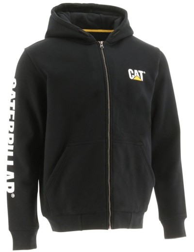 Bluza de lucru cu gluga si fermoar complet CAT
