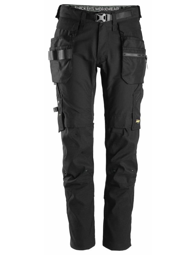Pantaloni de lucru Snickers FlexiWork + 6972 cu huse detasabile