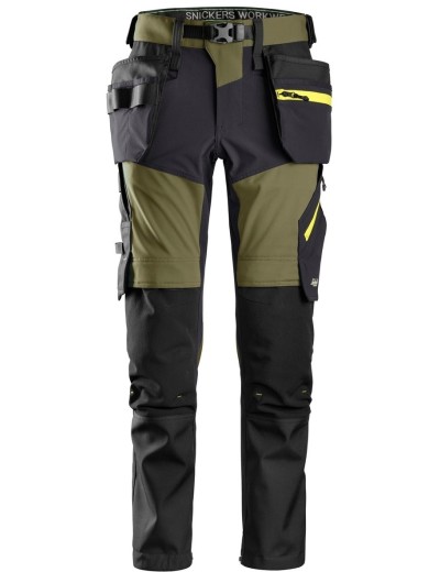 Pantaloni Snickers 6940 Stretch FlexiWork + cu buzunare tip toc