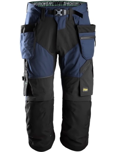 Pantaloni de lucru Snickers FlexiWork + 6905, model pirat