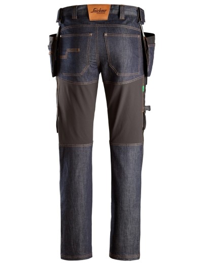Pantaloni de lucru Snickers 6955 Denim FlexiWork +