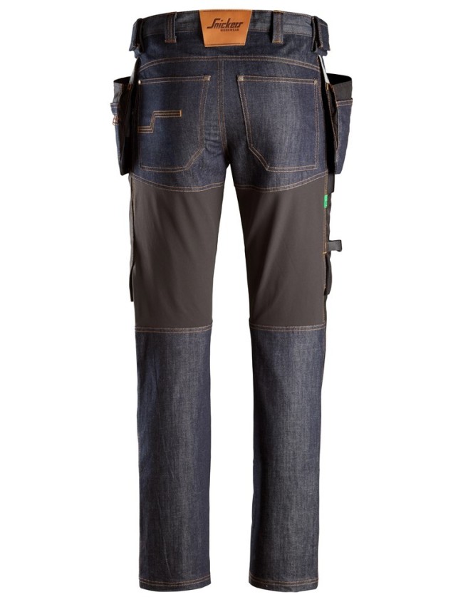 Pantaloni de lucru Snickers 6955 Denim FlexiWork +