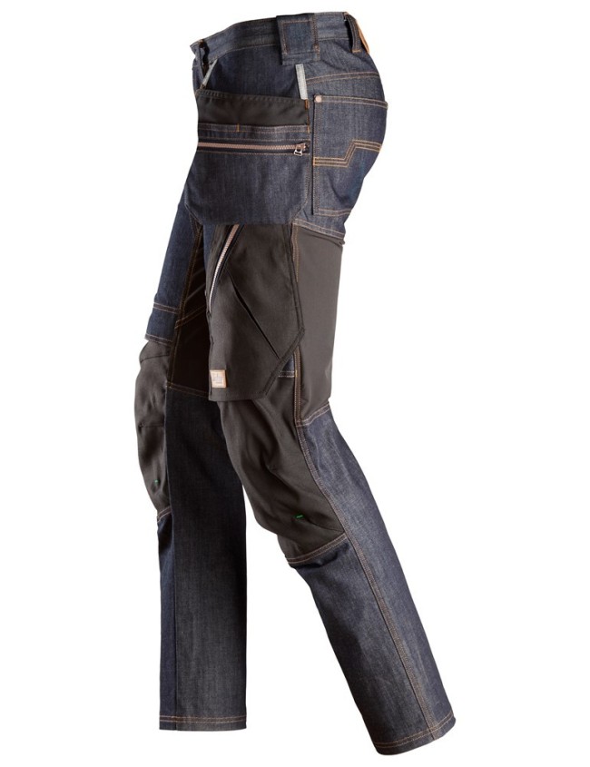 Pantaloni de lucru Snickers 6955 Denim FlexiWork +