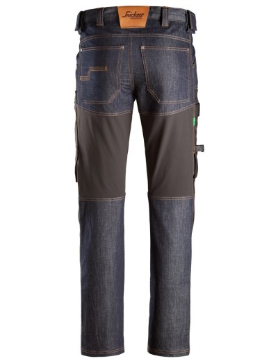 Pantaloni de lucru Snickers 6956 Denim FlexiWork +