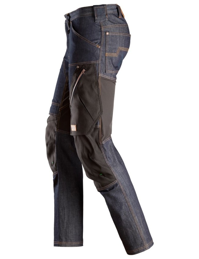Pantaloni de lucru Snickers 6956 Denim FlexiWork +