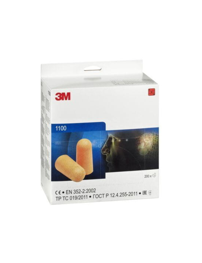 Wkładki do ucha stopery 3M 1100 Wkładki do ucha stopery 3M 1100