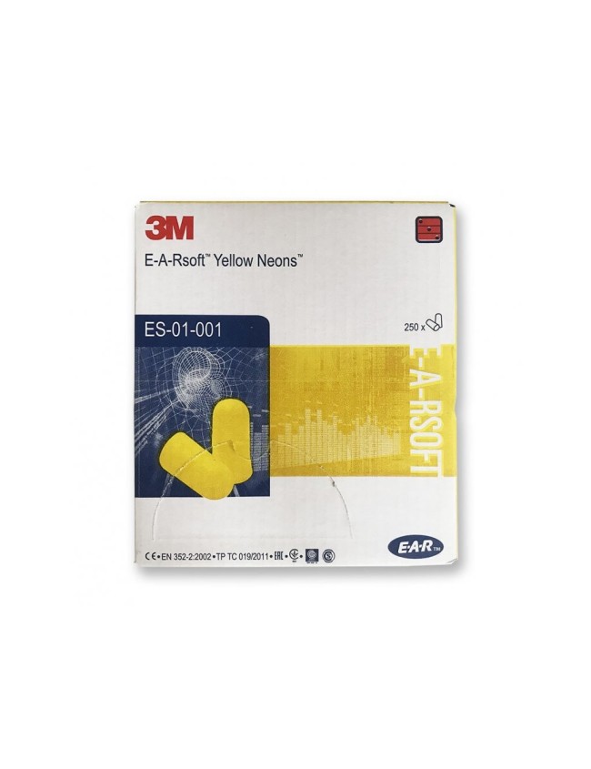 3M ES-01-001 Zatyczki przeciwhałasowe Earsoft 3M ES-01-001 Zatyczki przeciwhałasowe Earsoft