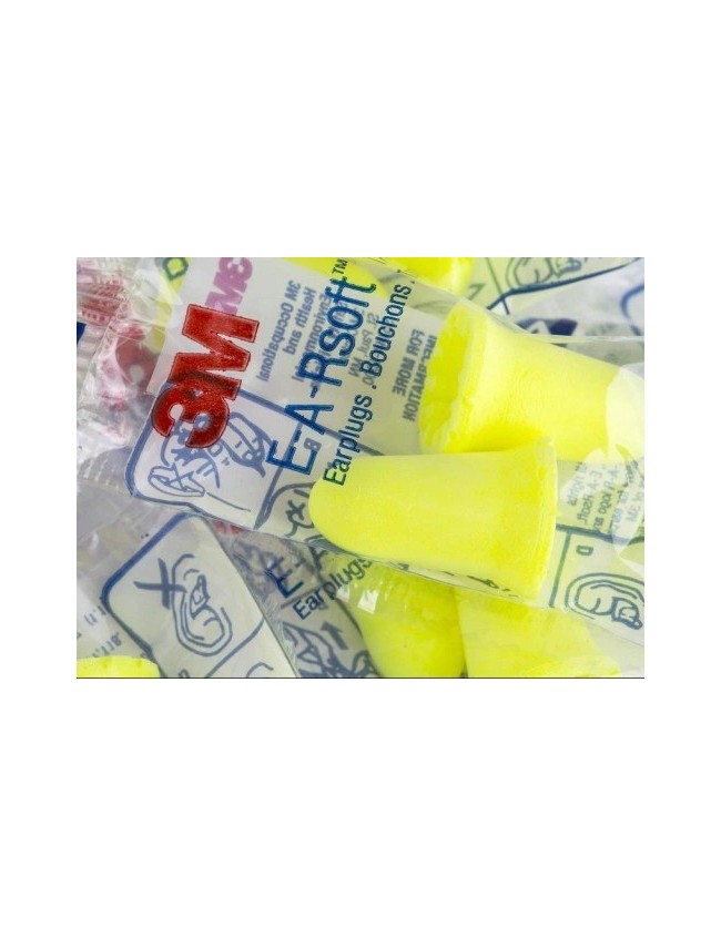 3M ES-01-001 Zatyczki przeciwhałasowe Earsoft 3M ES-01-001 Zatyczki przeciwhałasowe Earsoft