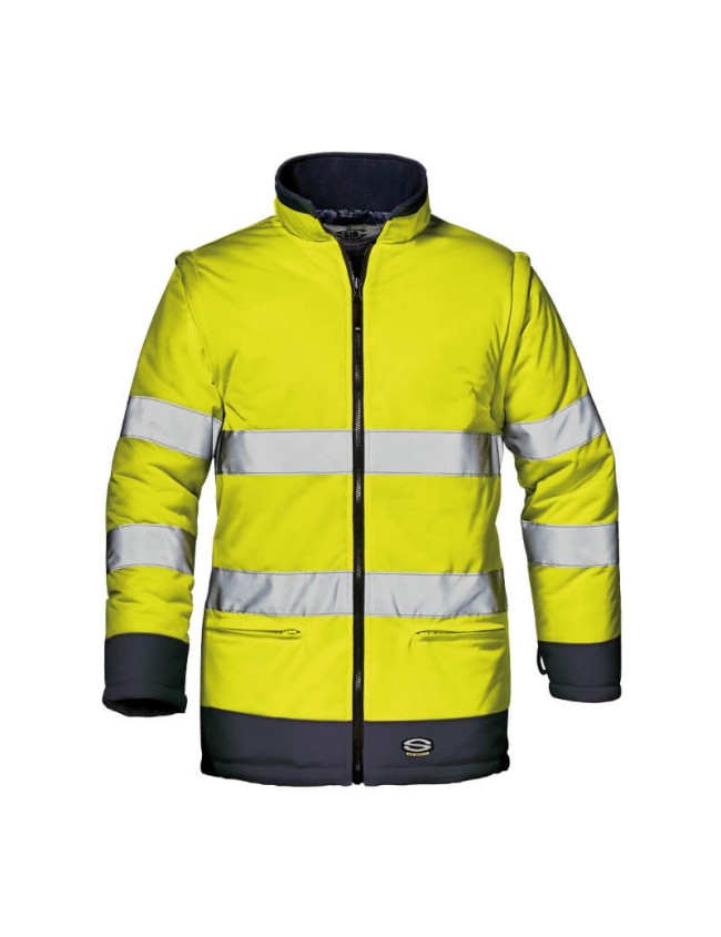 Kurtka robocze ocieplana odblaskowa Sir Safety Motorway 4w1 Kurtka robocze ocieplana odblaskowa Sir Safety Motorway 4w1