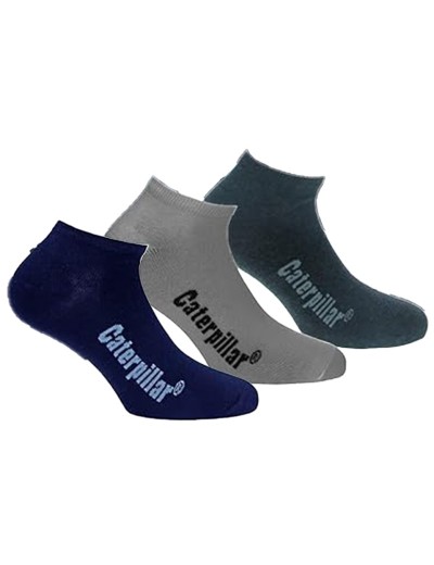 Sosete de lucru subtiri Cat Sneaker, pachet de 3 bucati