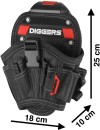 Kabura na wkrętarkę Diggers Medium Drill Holster Pouch DK576 Kabura na wkrętarkę Diggers Medium Drill Holster Pouch DK576