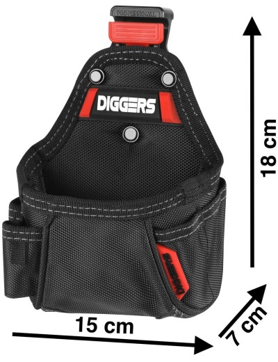 Centura scule Diggers Tape Measure Pouch