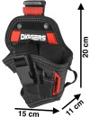 Kabura na wkrętarkę Diggers Small Drill Holster Pouch Kabura na wkrętarkę Diggers Small Drill Holster Pouch