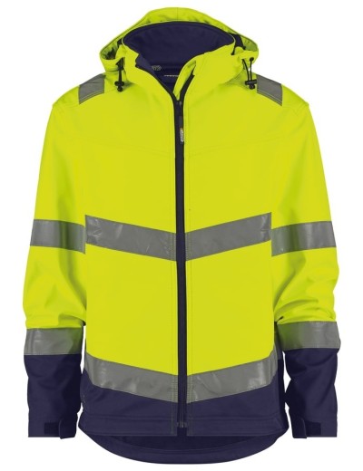 Kurtka ostrzegawcza softshell Dassy Malaga
