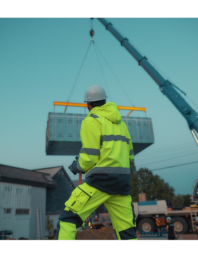 Geaca softshell Dassy Malaga Hi-Vis