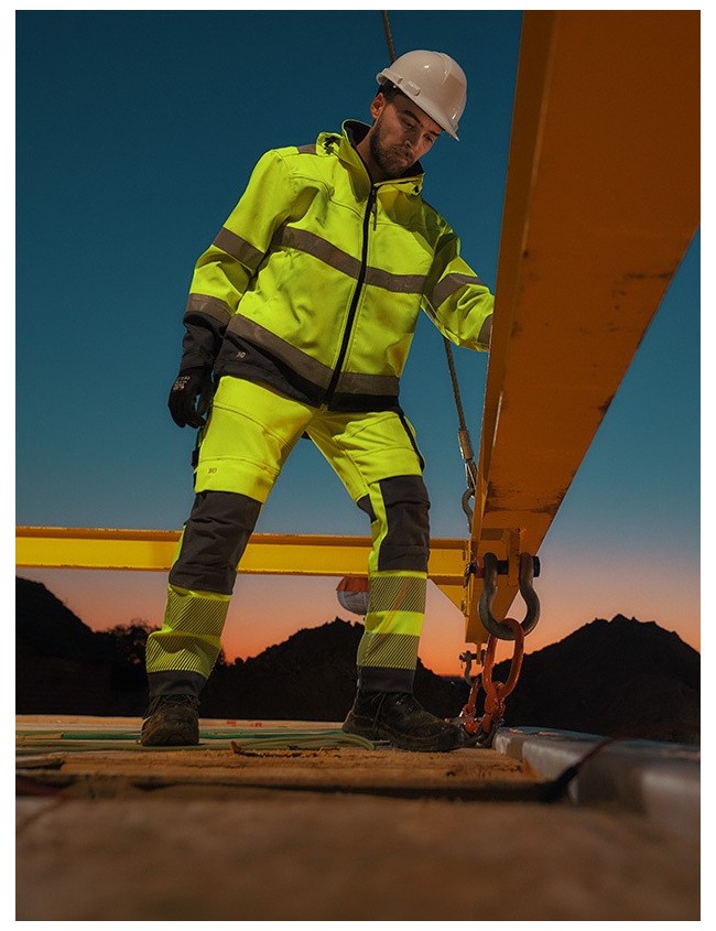 Geaca softshell Dassy Malaga Hi-Vis