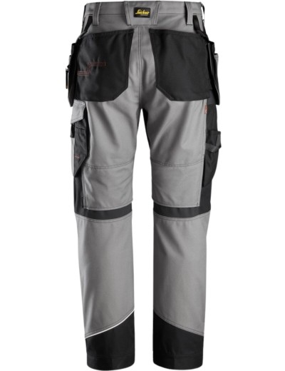 Pantaloni de lucru Snickers 6214 Ruff Work Canvas + cu buzunare