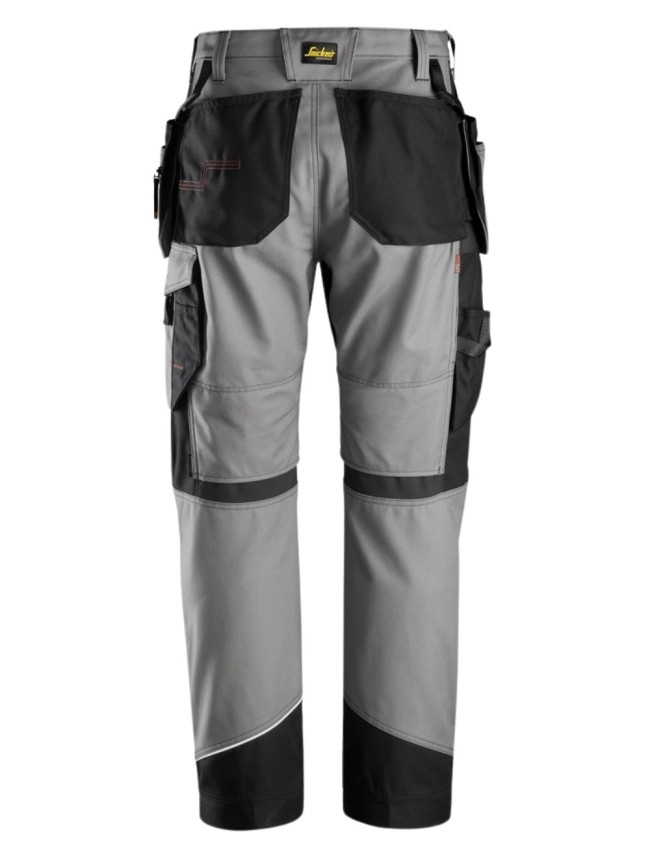 Pantaloni de lucru Snickers 6214 Ruff Work Canvas + cu buzunare
