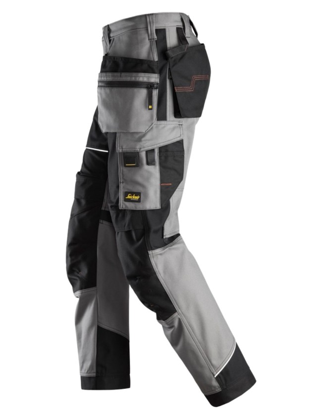 Pantaloni de lucru Snickers 6214 Ruff Work Canvas + cu buzunare