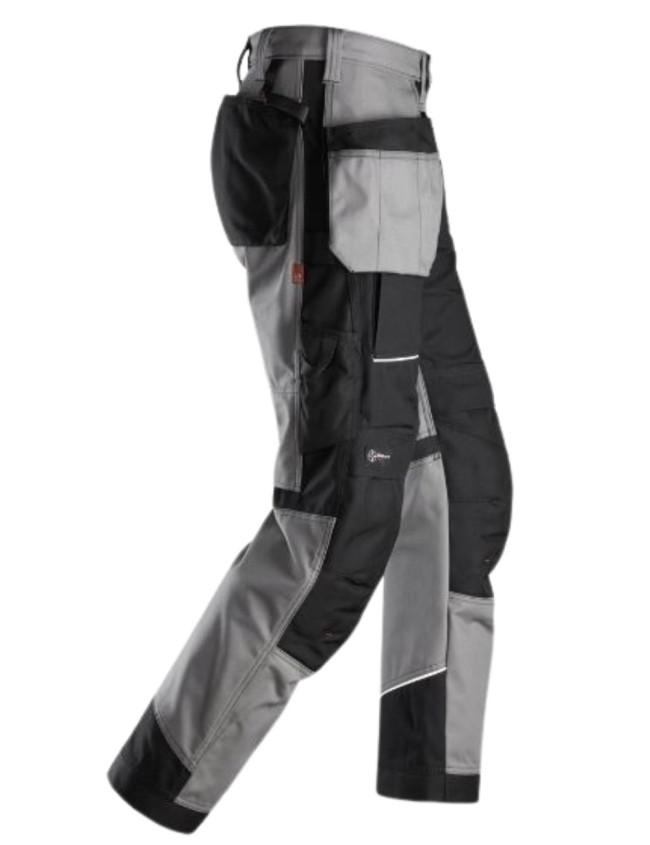 Pantaloni de lucru Snickers 6214 Ruff Work Canvas + cu buzunare