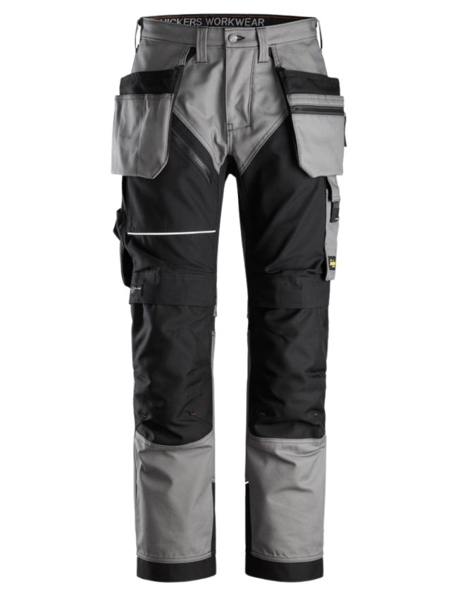 Pantaloni de lucru Snickers 6214 Ruff Work Canvas + cu buzunare