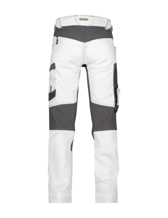 Pantaloni de lucru Dassy Helix Painter albi