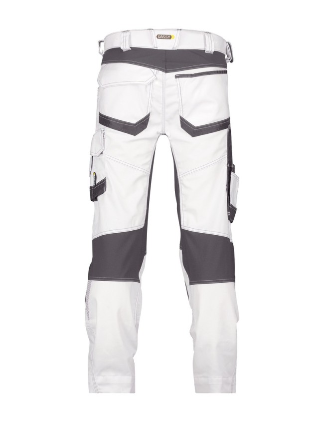 Pantaloni de lucru Dassy Dynax Painter albi