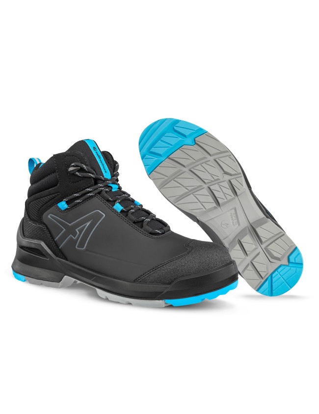 Buty robocze wysokie Albatros Taraval Black S3 Mid Buty robocze wysokie Albatros Taraval Black S3 Mid