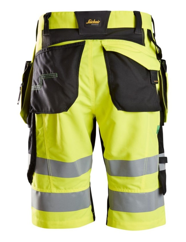 Spodenki odblaskowe elastyczne Snickers 6933 Flexiwork+ Spodenki odblaskowe elastyczne Snickers 6933 Flexiwork+