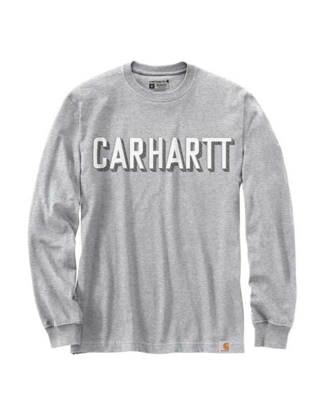 Longsleeve Carhartt Block Logo Longsleeve Carhartt Block Logo