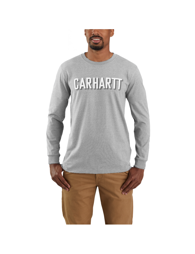 Longsleeve Carhartt Block Logo Longsleeve Carhartt Block Logo