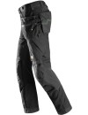 Pantaloni de lucru Snickers FlexiWork + 6902 cu buzunare tip toc