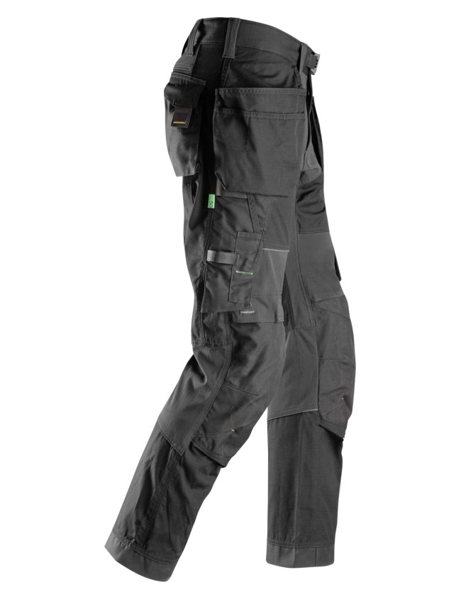 Pantaloni de lucru Snickers FlexiWork + 6902 cu buzunare tip toc