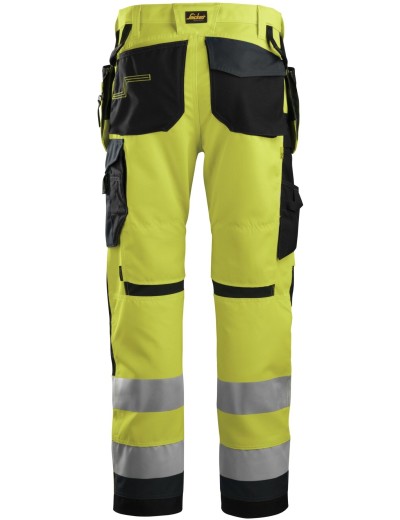 Pantaloni de lucru reflectorizanti Snickers 6230 AllroundWork +